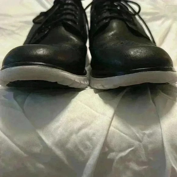 Mark Nason Men's Neo Casual Creswell Wingtip Oxford Size 10 Black - Picture 3 of 8